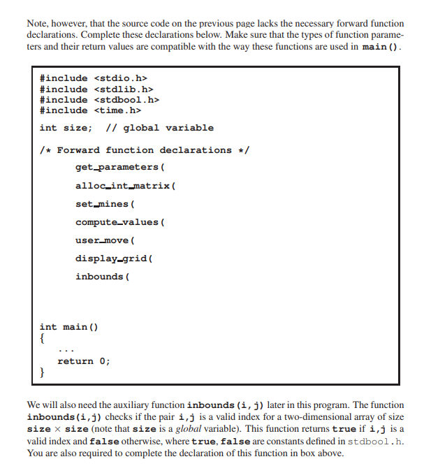of unrevealed squares, which may look like this 21 I I 4I