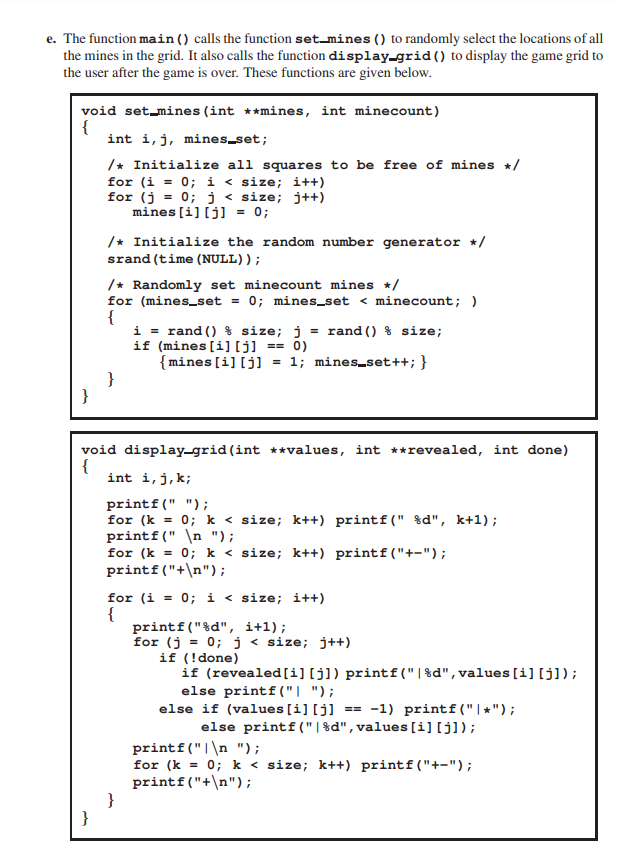 there are 7 mines located as follows: 4Il The value of a