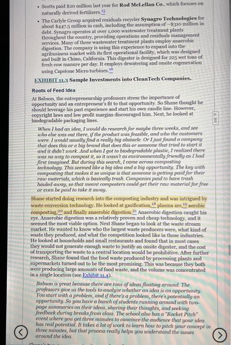 wasn't the first time his idea, Feed Resource Recovery (feed), had won