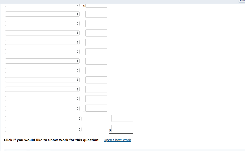 either a - sign e.g. -15,000 or in parenthesis e.g. (15, 000).)