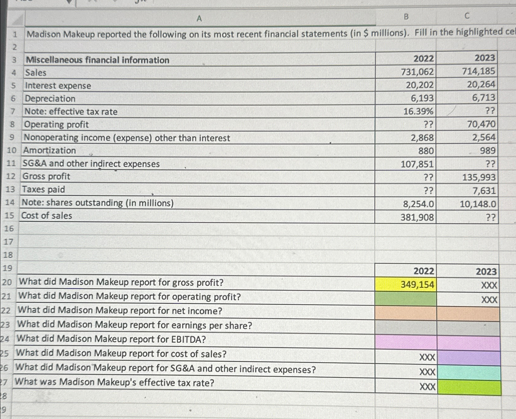 1 2 3 4 S 6 7 8 9 10 Madison Makeup