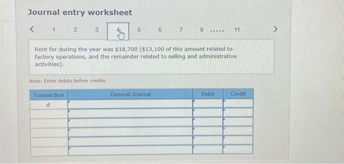 Overhead to Cost of Goods Sold. 4. Prepare an income statement. All