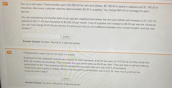 monthly ientaf and $50 monthy as insurance. How many slices should the