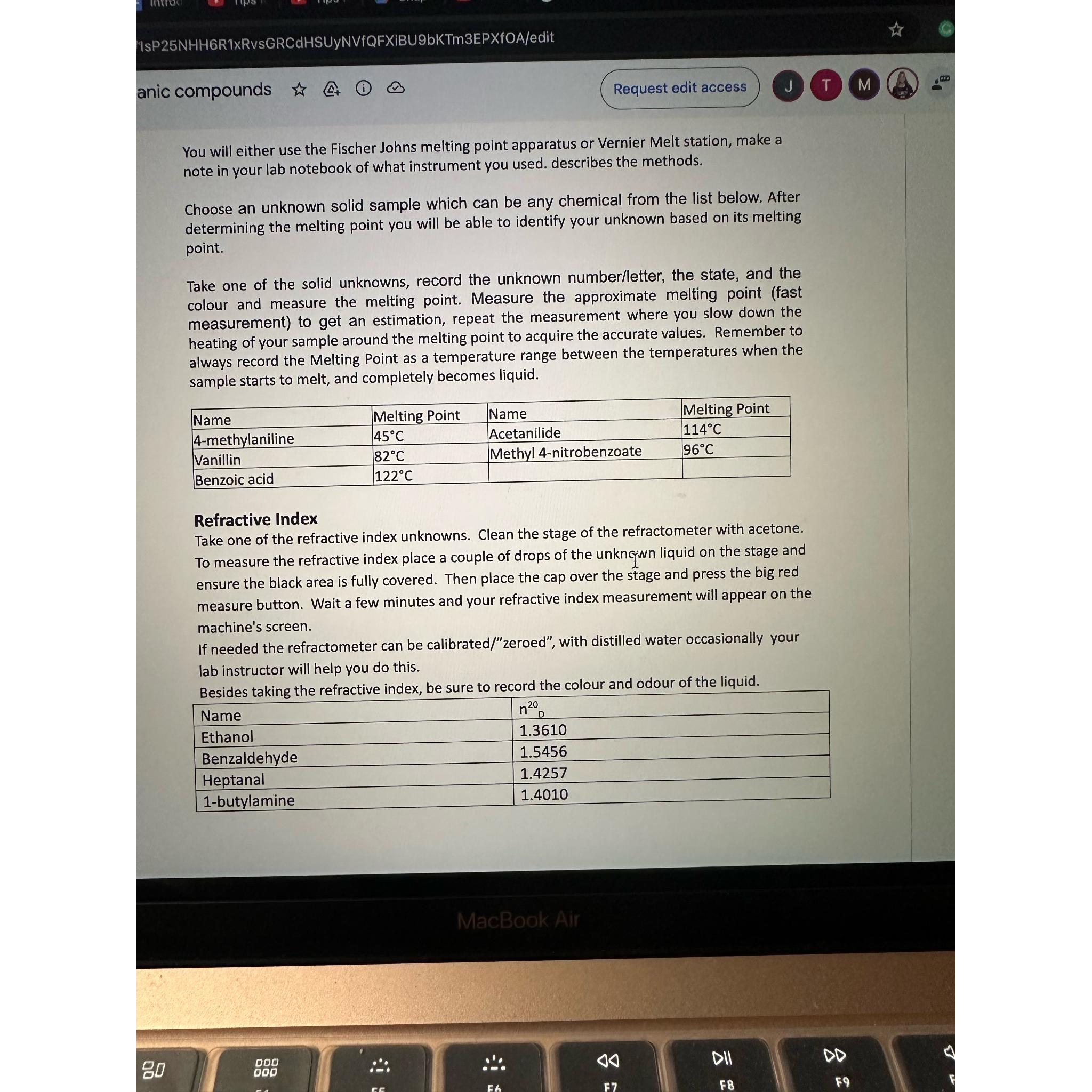  Experimental Procedure Pre-lab Preparation For general information on how to prepare