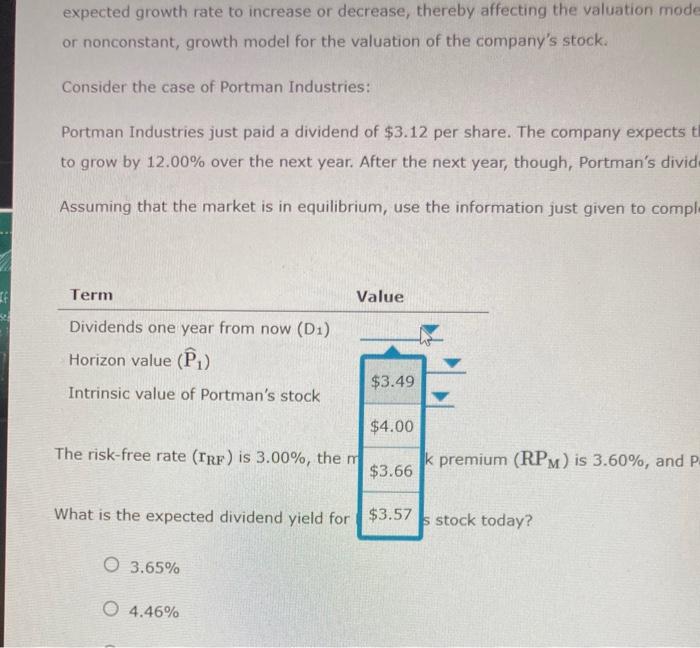 lead to a period of nonconstent, or variable, growth. This would eause