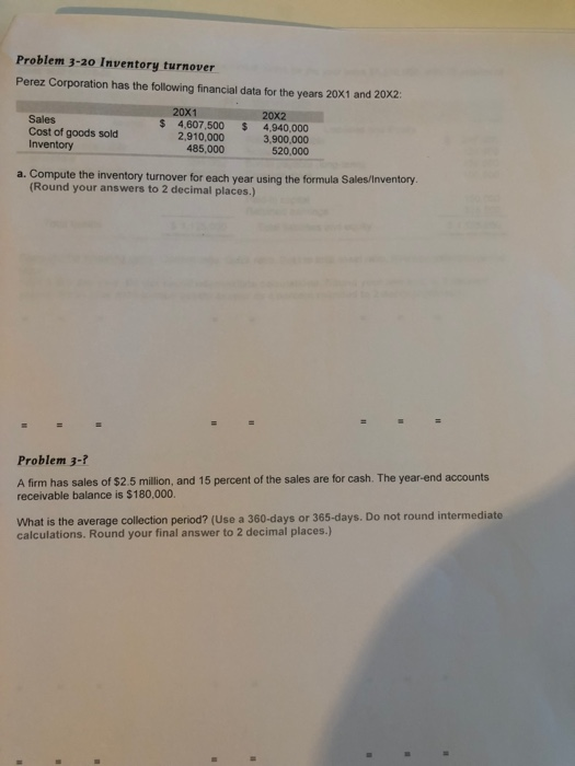 Algorithmic Problems Problem 3-I Profitability ratios Low Carb Diet Supplement. Inc., has
