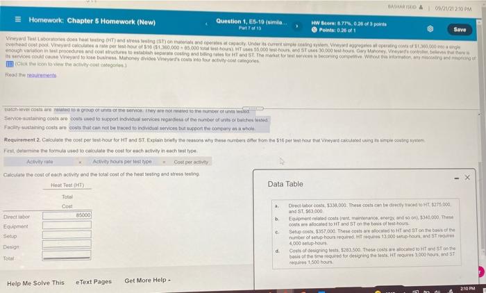 pls show your steps DO/1/2135 PM = Homework: Chapter 5 Homework (New)
