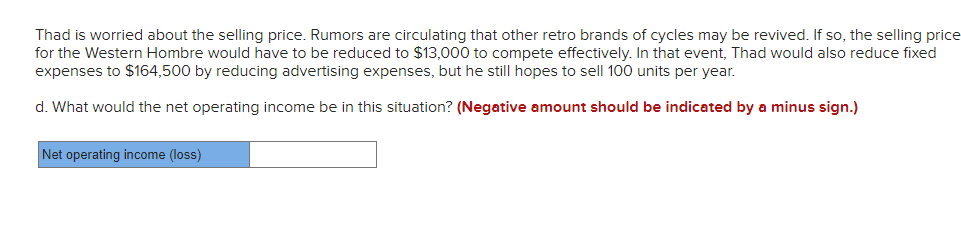 Enter a formula into each of the cells marked with a ?