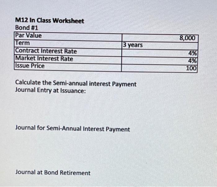 Interest Payment Cash Received Discount: Discount Amortization Premium: Premium Amortization: Interest expense