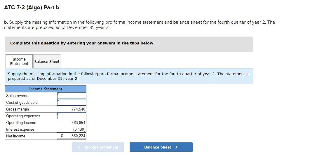 Added the previous question for support. Required information ATC 7-2 (Algo) Group
