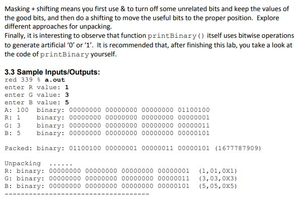 R value (0~255): "); scanf("%d",&r); printf("enter G value (0~255): "); scanf("%d",&g); printf("enter
