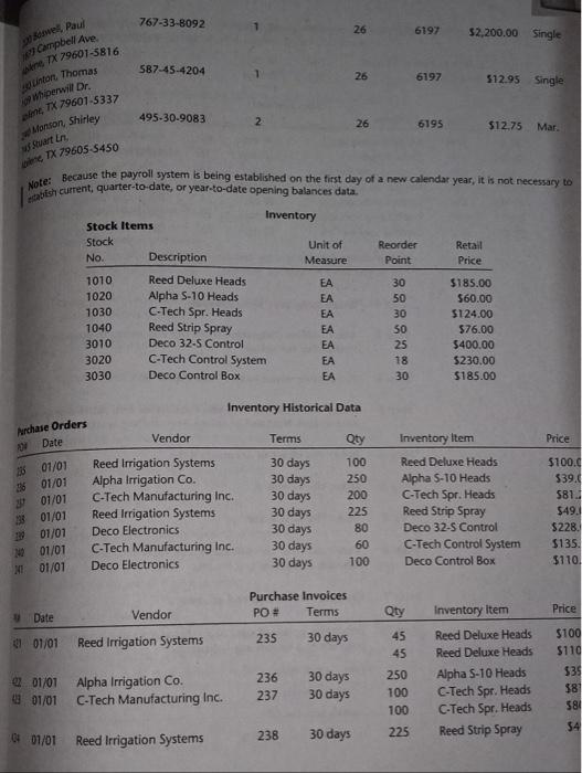 a merchandising business organized as a sole proprietorship; is not departmentalized; has