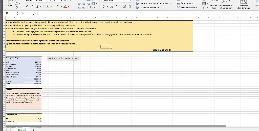 You are a Real Estate developer building a small office tower in