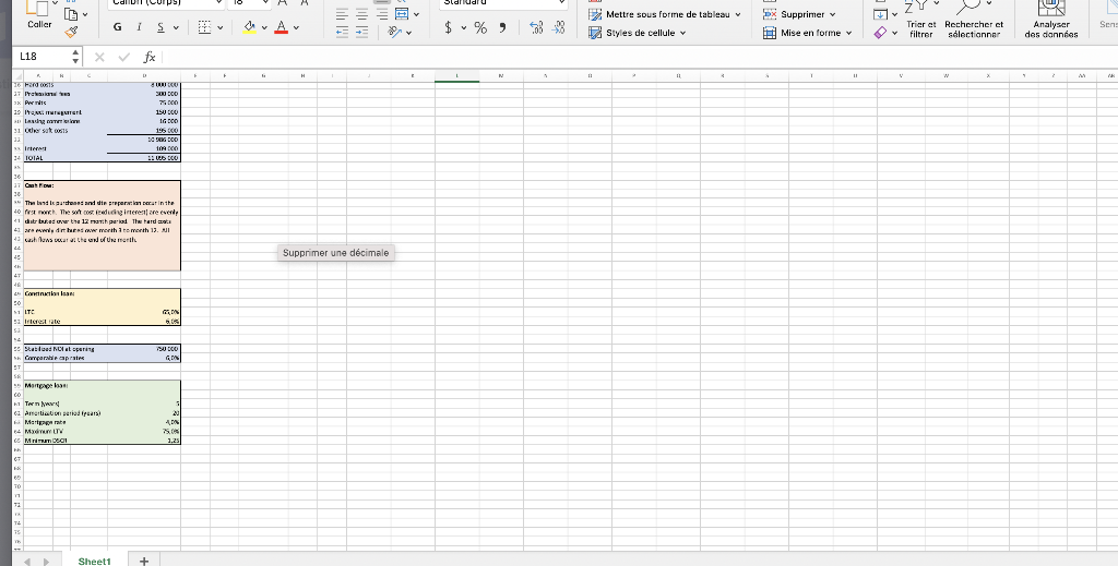 Montreal. The construction will take one year and the units have all
