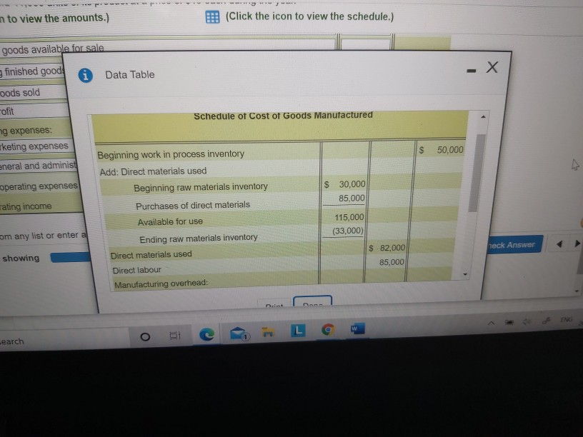 $ 82,000 10 Data Table - X 85,000 779000 $ 16,000 11,500