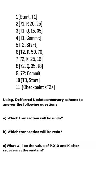 1 [Start, Til 2 [71, P, 20, 25] 3 [Tl, Q, 15,