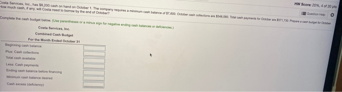 budget for at month. The following Womation pertanto the ch Click to