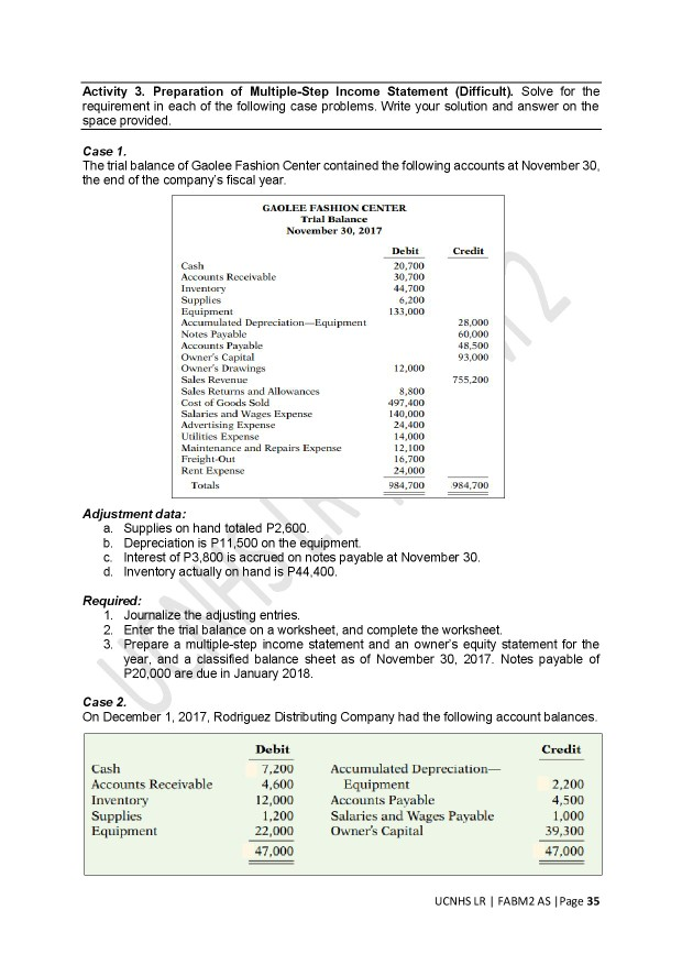 Titles/Numbers so we know which page are those answers. Answer it with