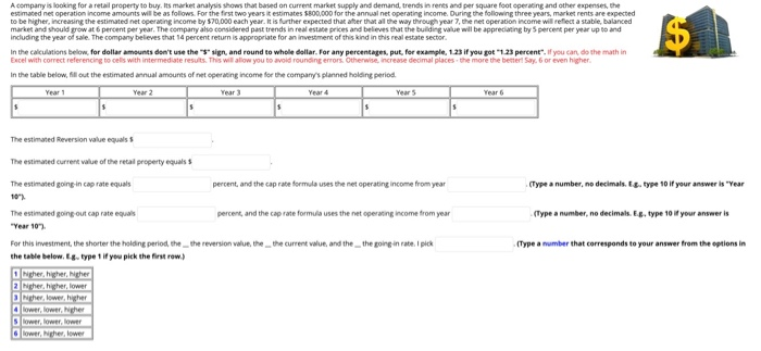 please show all steps $ A company is looking for a retail