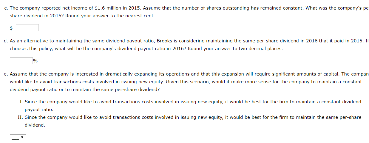 cost % 71.00% Common shares outstanding 340,000 Common stock price $39.00 Dividend