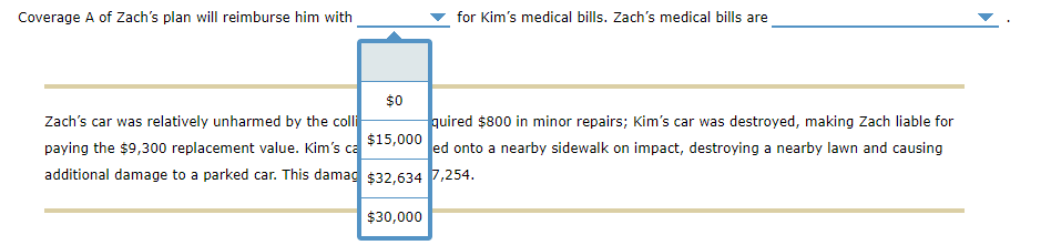 5. Computing your liability - An auto insurance example Although car insurance