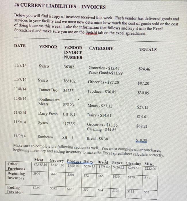  how do i plug this information into the excel sheet below?