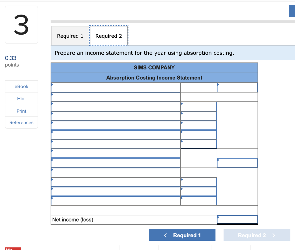 on January 1, 2019. Its cost and sales information for this year