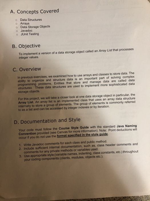 specification in this assignment and Section 1 of Chapter 15 in your