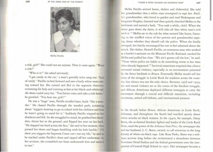 THE DARK END OF THE STREET Martin Luther King, Jr., later called