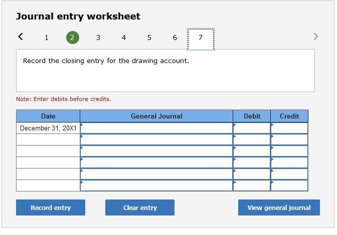 beginning balances. 4. Prepare a postclosing trial balance. How many accounts are