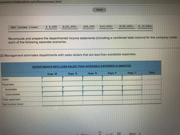 answers, please! Saved Required information The following information applies to the questions