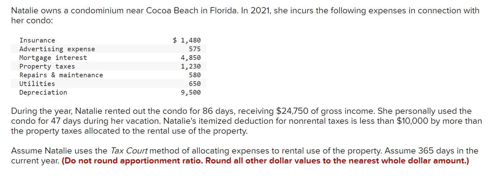 FOR THIS PROBLEM CAN YOU HELP ME SOLVE IT CLEARLY. Natalie owns