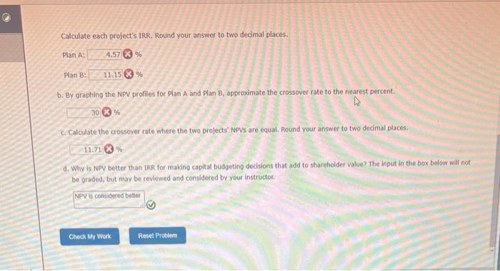 exdusive expansion plans. Plan A requires a $40 million expenditure on a