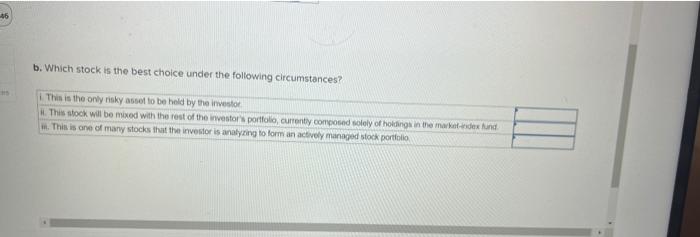 and B. The risk-free rate over the period was 4%, and the