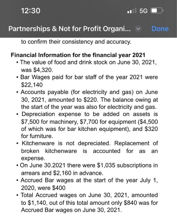 the question thanks - Total Accrued wages on June 30,2021 , amounted