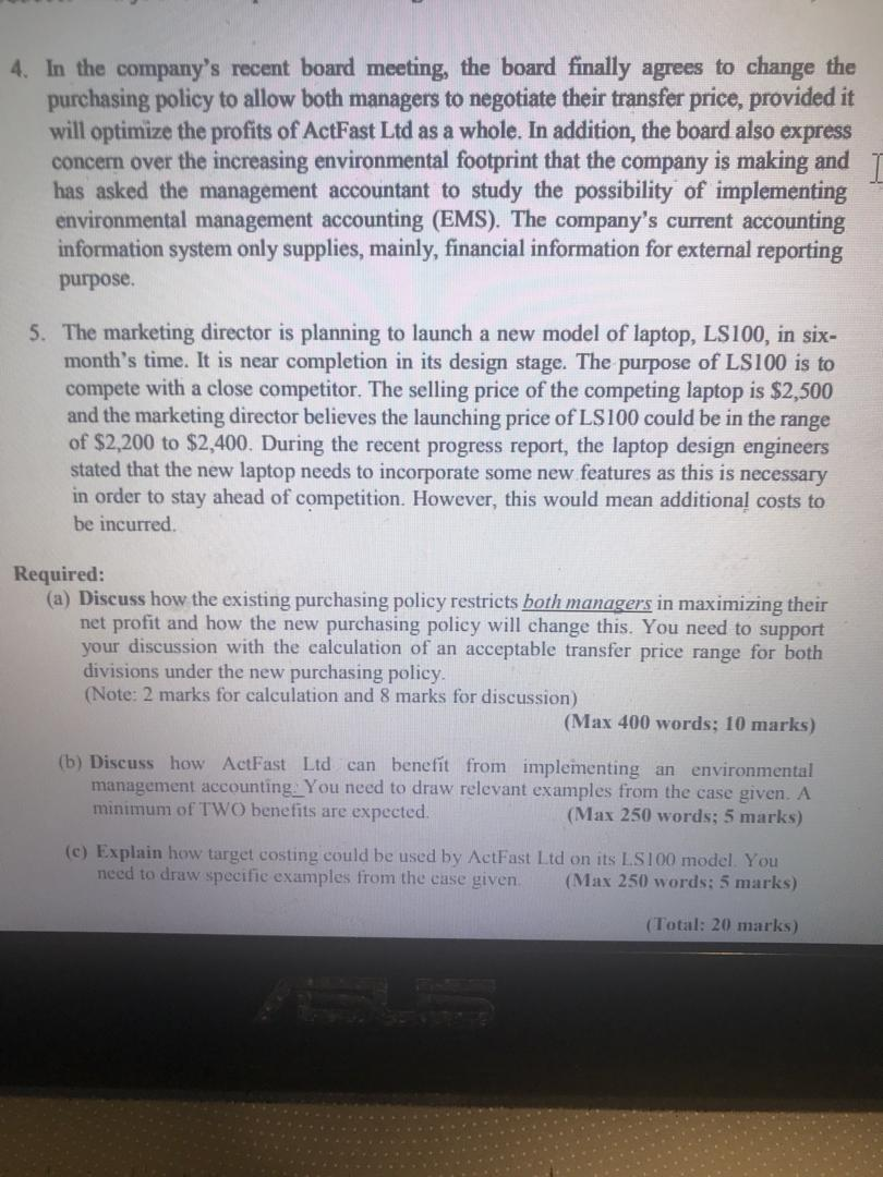 manufactures and sells a wide range of laptops to both domestic and