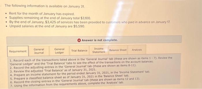 is incompete but I don't know what I am missing. I think