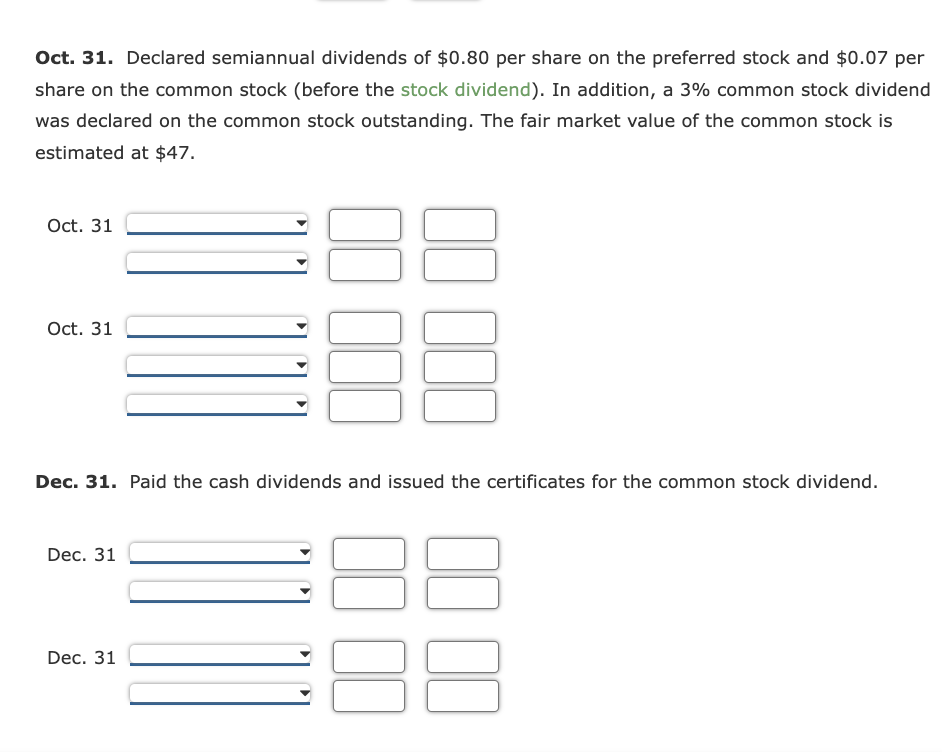 Boating Corporation during the current fiscal year are as follows. Journalize the