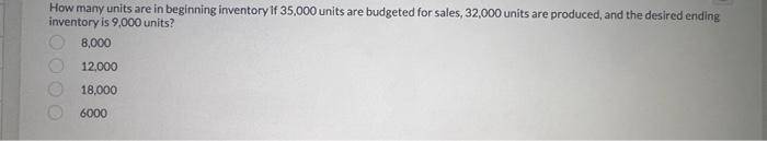  please help!!!!will thumbs up! How many units are in beginning inventory