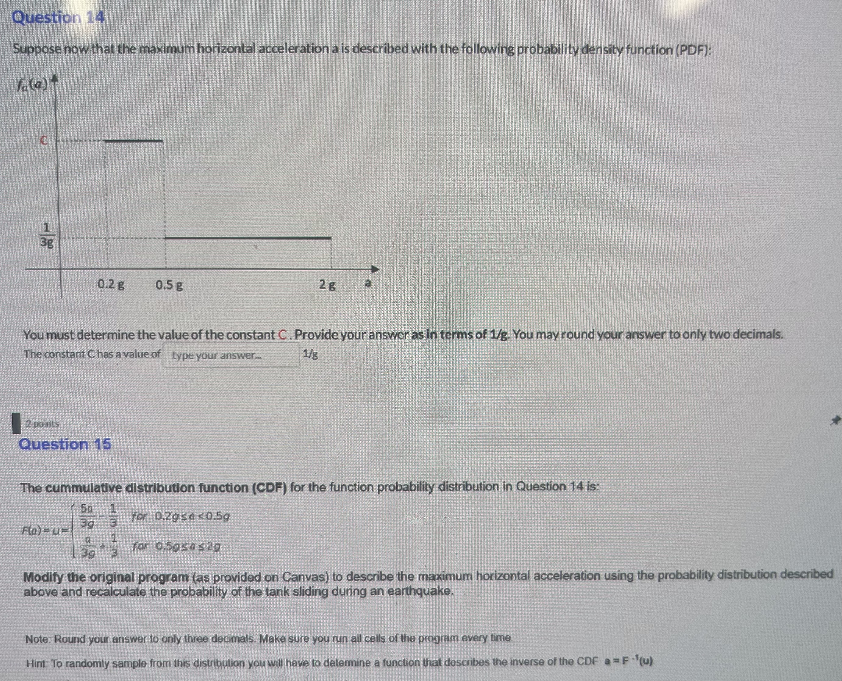  ORIGINAL CODE:# In this simulation the library numpy is used and