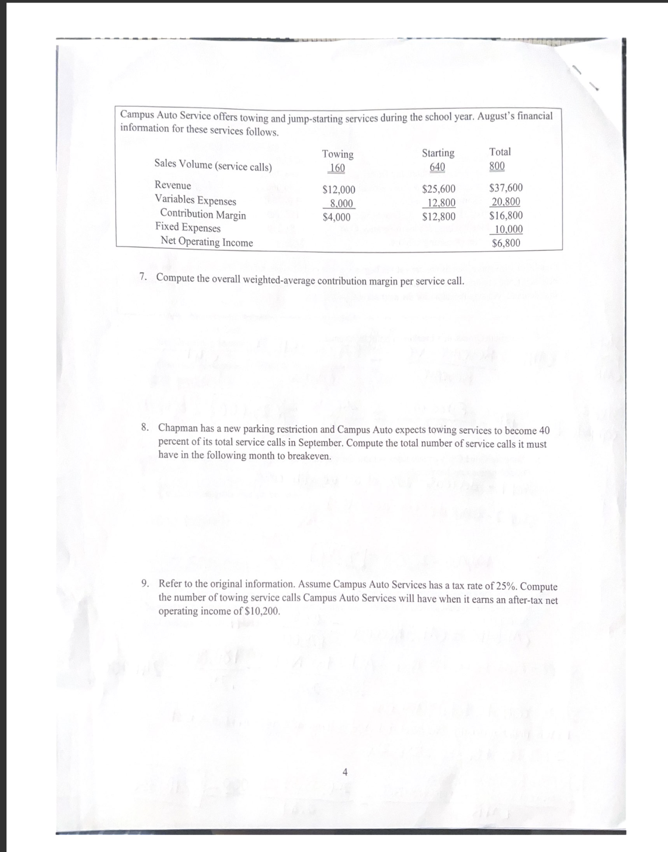  Please show work and explain for all 3 questions so I