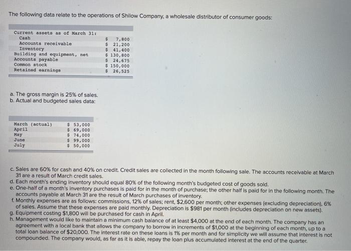  Please help with this multi- requirement question. This is all one