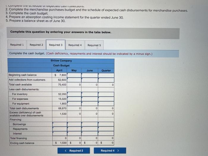 Company, a wholesale distributor of consumer goods: Current assets as of March