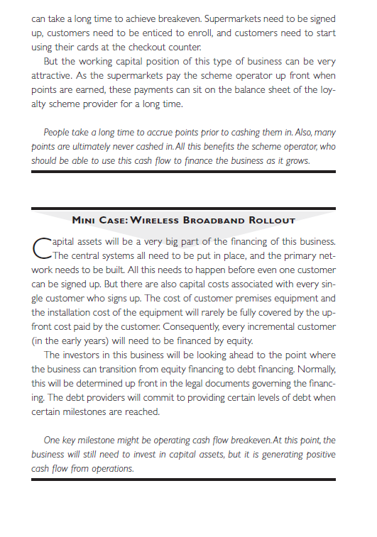 may miss your milestone and next round will be costly, if available