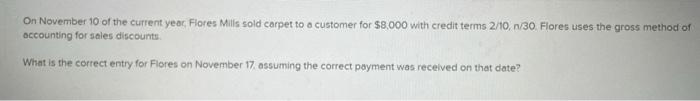 Hello, I currently need help with this accounting problem. The problem is