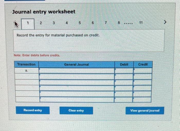 costs for three jobs worked on in Aprili. Additional Information a. Raw