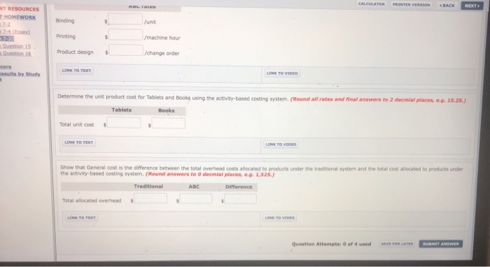 costing system. (Round overhead rate and final answers to 2 decmial places,