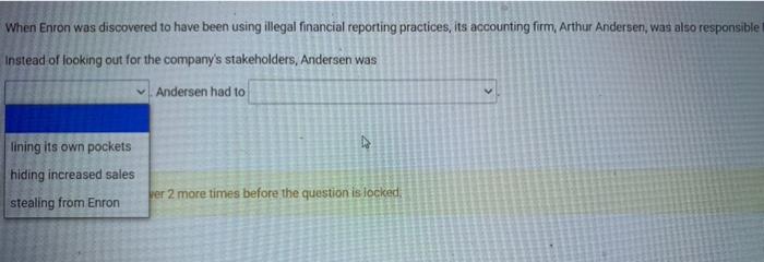 was discovered to have been using legal financial reporting practices, to accounting