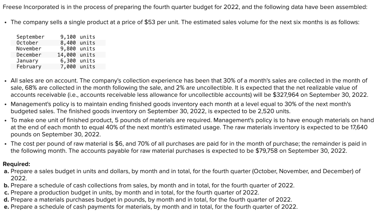 Please help me with Part D and Part E! All of the
