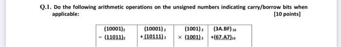 solve step by step please 1. Do the following arithmetic operations on